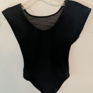 American Apparel Black Bodysuit!